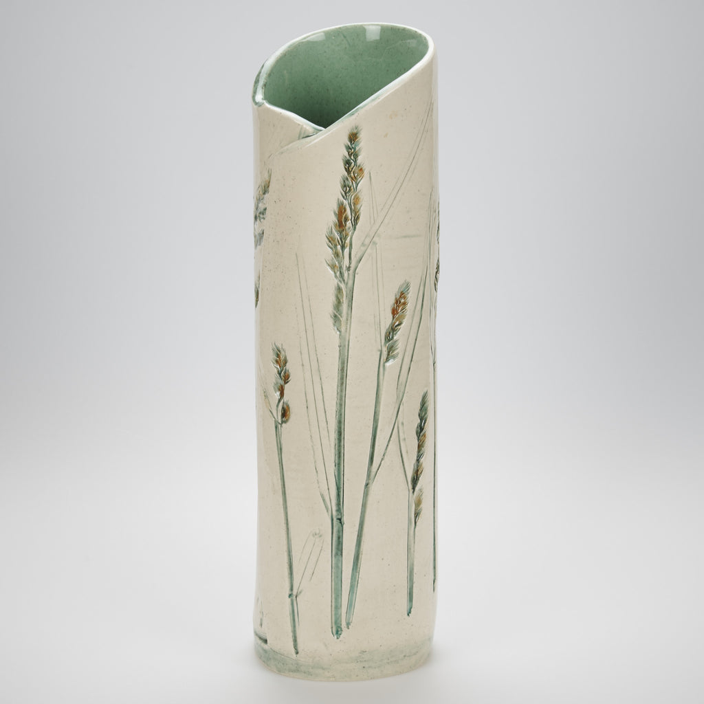 Tall Clumpy Grass Vase